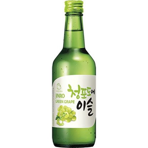 Jinro  Soju met Druivensmaak Alc. 13% 360ml