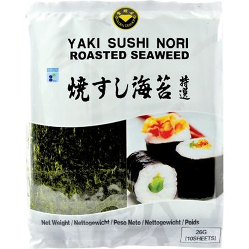 Golden Diamond  Sushi Nori (Geroosterde Zeewiervellen) 26g