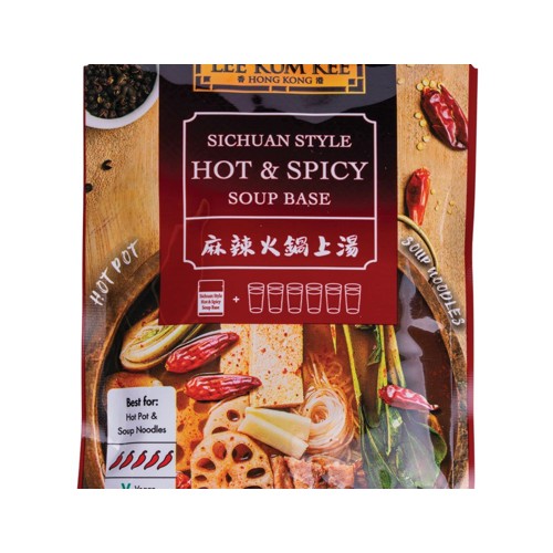 Lee Kum Kee  Sichuan-stijl hete en pittige soepbasis 70g