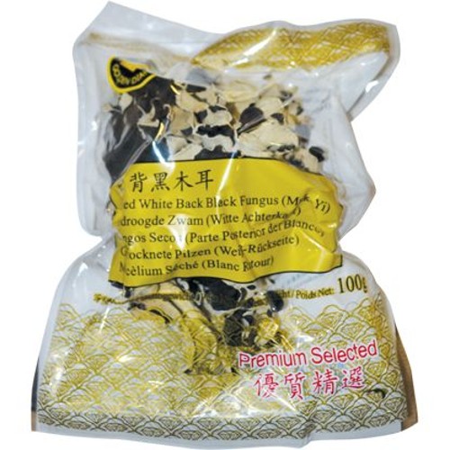 Golden Diamond Gedroogde Boomoortjes Wit & Zwart 100g