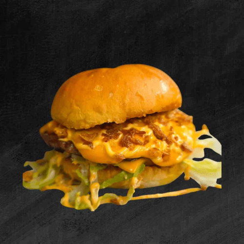 Hamburger spicy burger