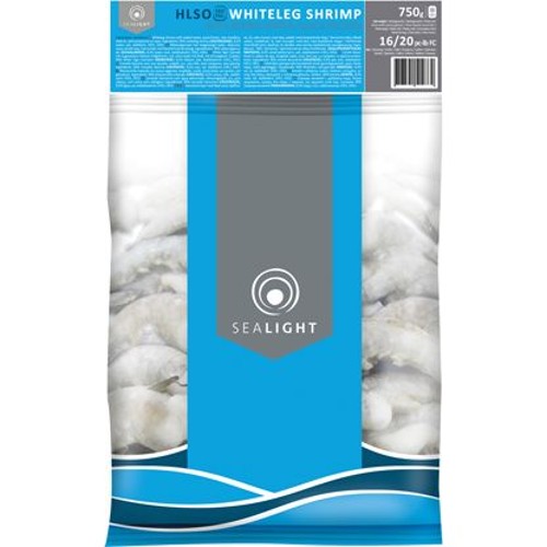 Sealight Vannamei Ongepelde Garnalen zonder Kop 16/20 750g (Netto)