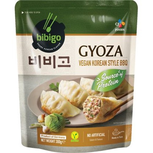 CJ Vegan Korean Style BBQ Gyoza Dumplings 300g