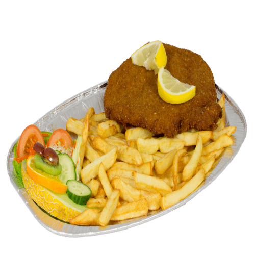 Schnitzel schotel