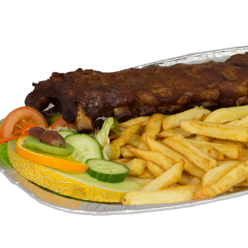 Sparerib schotel