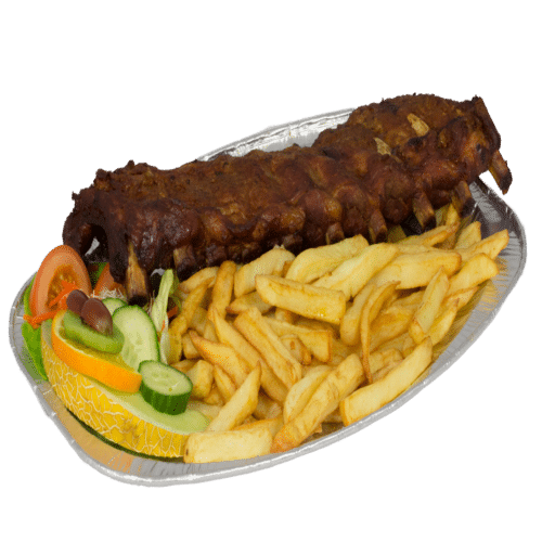 Sparerib schotel