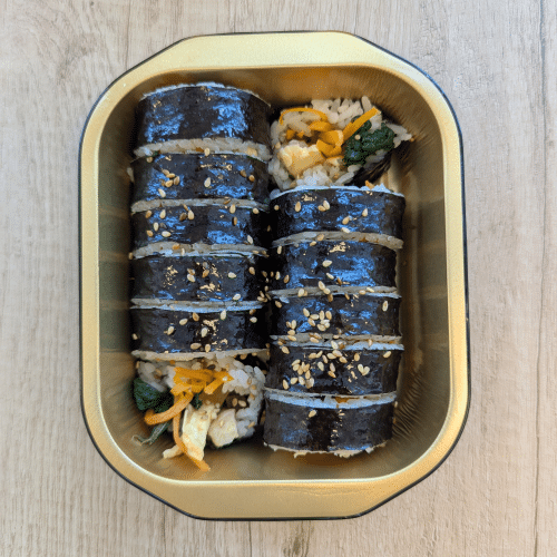 Grote groente gimbap rol