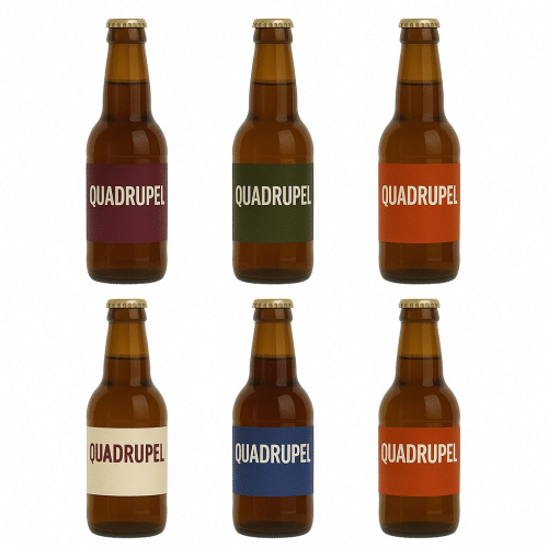 6x quadrupel bier
