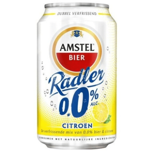 Amstel Radler 0.0 Citroen 330ml, gekoeld