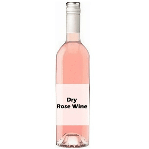 Rosé wijn, gekoeld