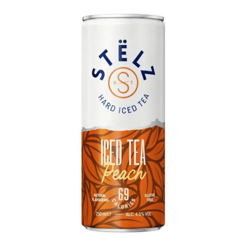 Stelz Hard Iced Tea Peach blik