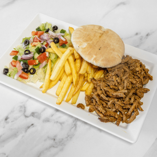 Shoarma schotel
