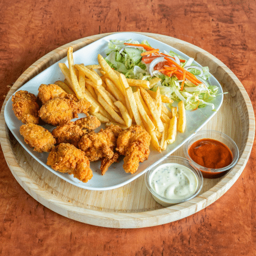 Hot wings schotel