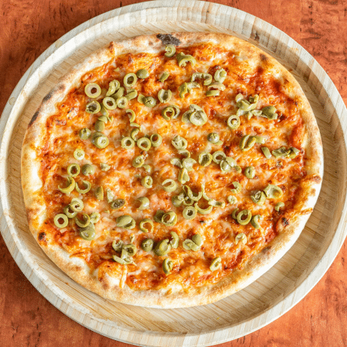 Pizza olijven