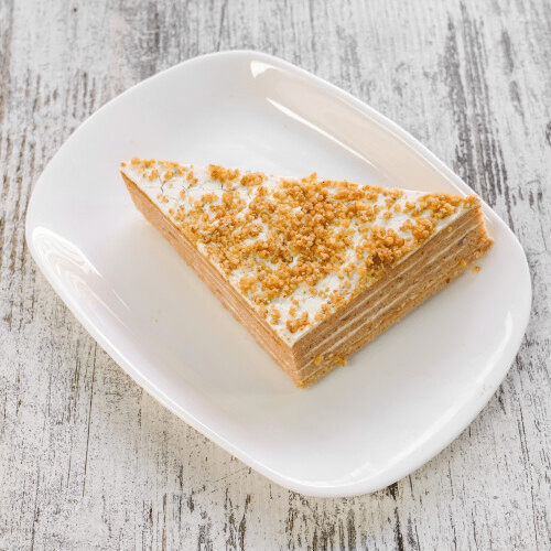 Honing walnoot cake