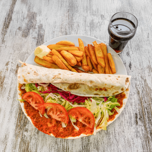 Turkse pizza menu