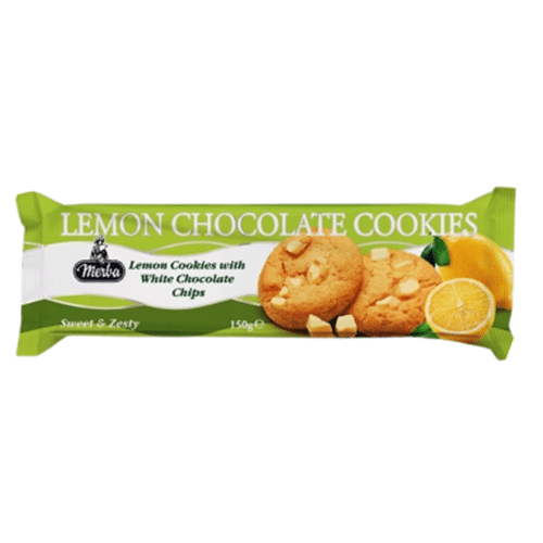Merba Lemon Chocolate Cookies 150 gram