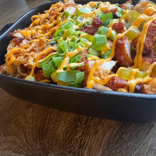 Loaded fries poelita