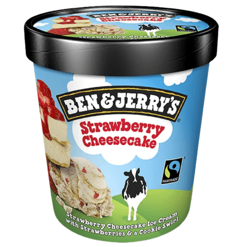Ben & Jerry's Strawberry Cheesecake 465ml