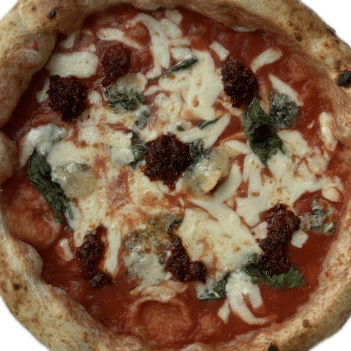 Pizza calabrese