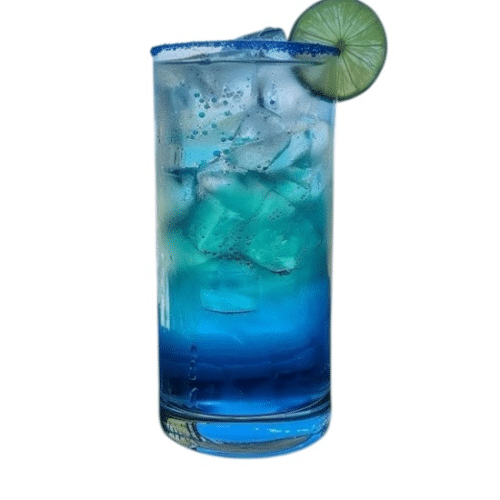 Blu Curacao Mojito