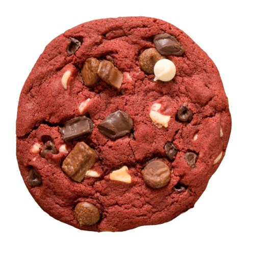 Red Velvet Crumble Cookie