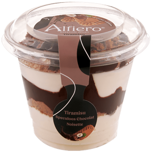 Alfiero tiramisu Speculoos chocolate noisette