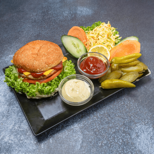 Kipburger schotel