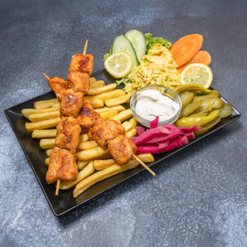 Shish tawook schotel