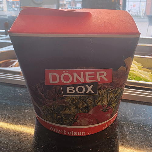 Döner box groot kalf