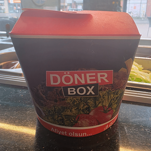 Döner box groot kip