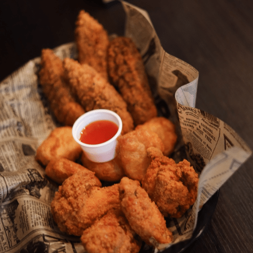 Spicy chicken strips 6 stuks