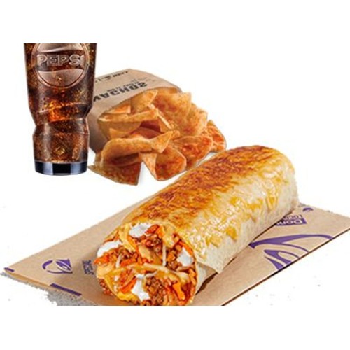 Grilled cheese burrito De Luxe Box