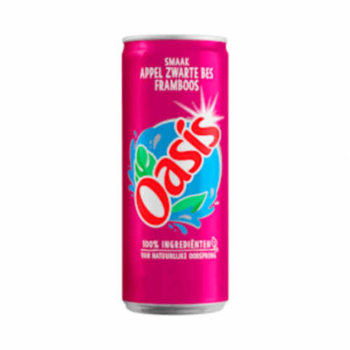 Oasis appel zwarte bes framboos 330ml