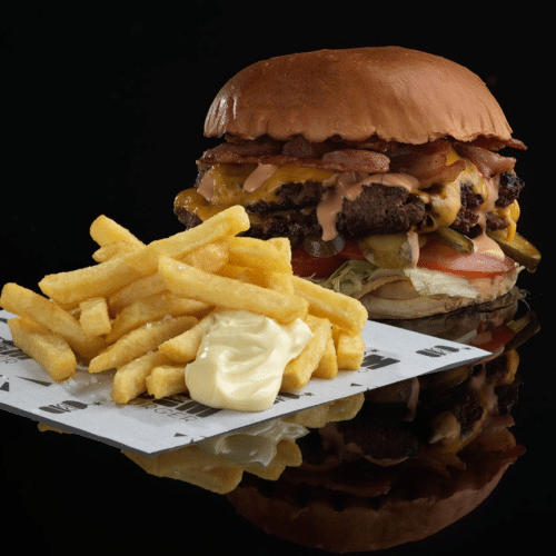 Smokey smash B.O.M burger box