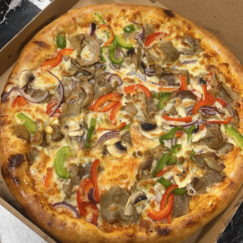 Pizza shoarma speciaal