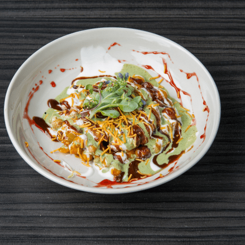 Aloo tikki chat