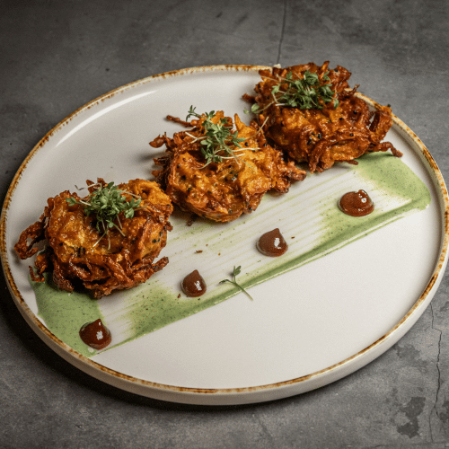 Crispy onion bites