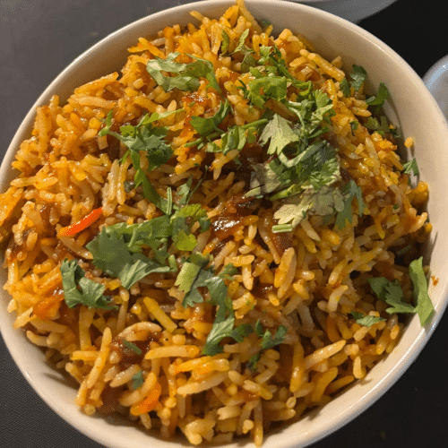 Lams biryani