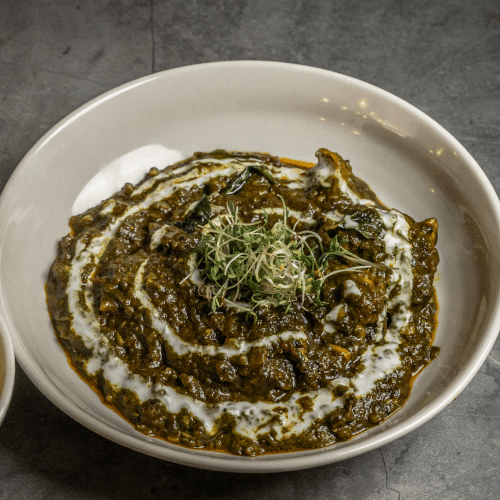 Lasooni sag paneer