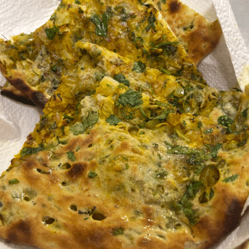 Onion kulcha