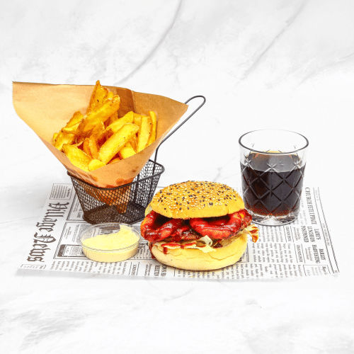 Bbq cheddar onion menu