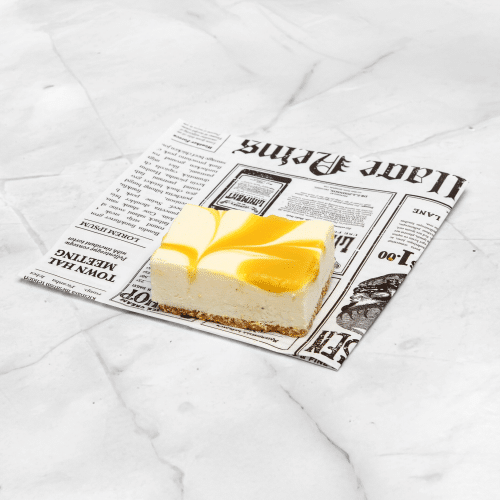 Boston lemon cheesecake