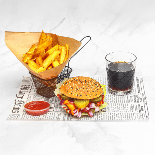 Cheeseburger menu
