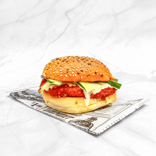 Louisiana shrimp burger