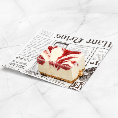 New York strawberry cheesecake