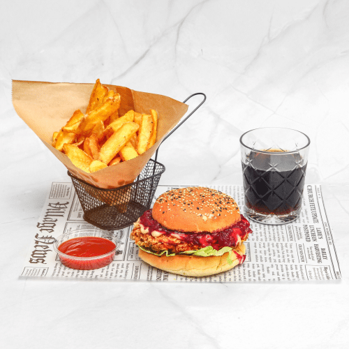 Red root burger menu