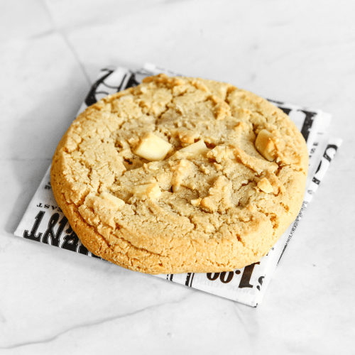 White chocolate soft cookie