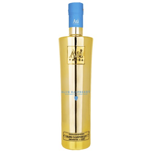 AU Vodka Blue Raspberry 70cl