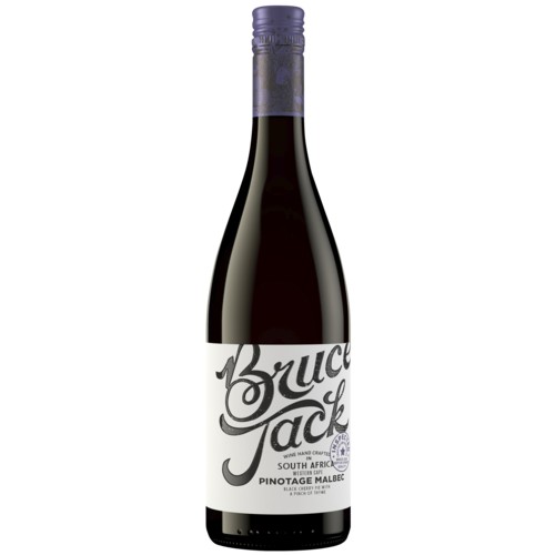 Bruce Jack Pinotage Malbec 75cl